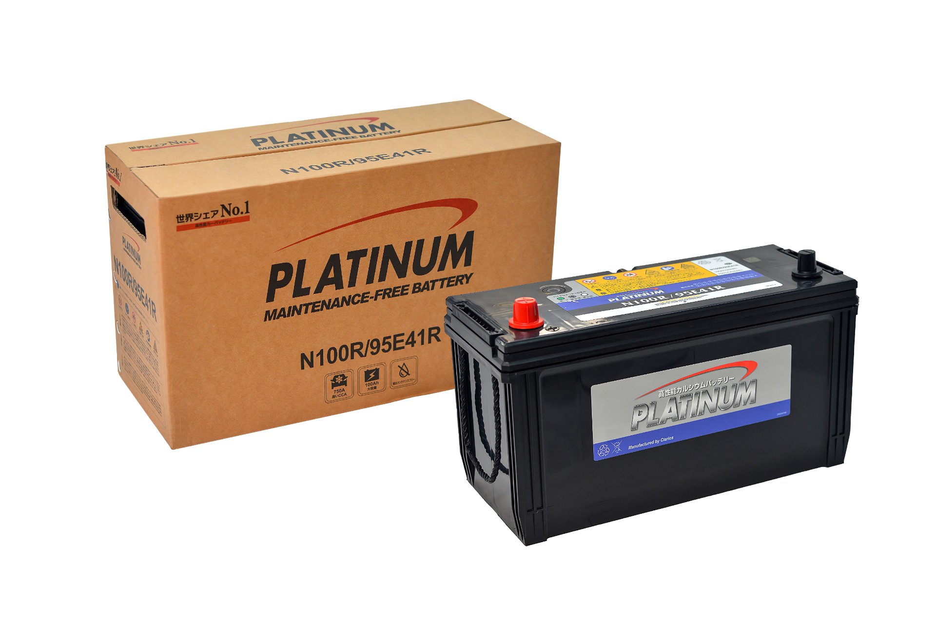 Ắc Quy Platinum N100 (95E41R) – 100Ah; 750CCA