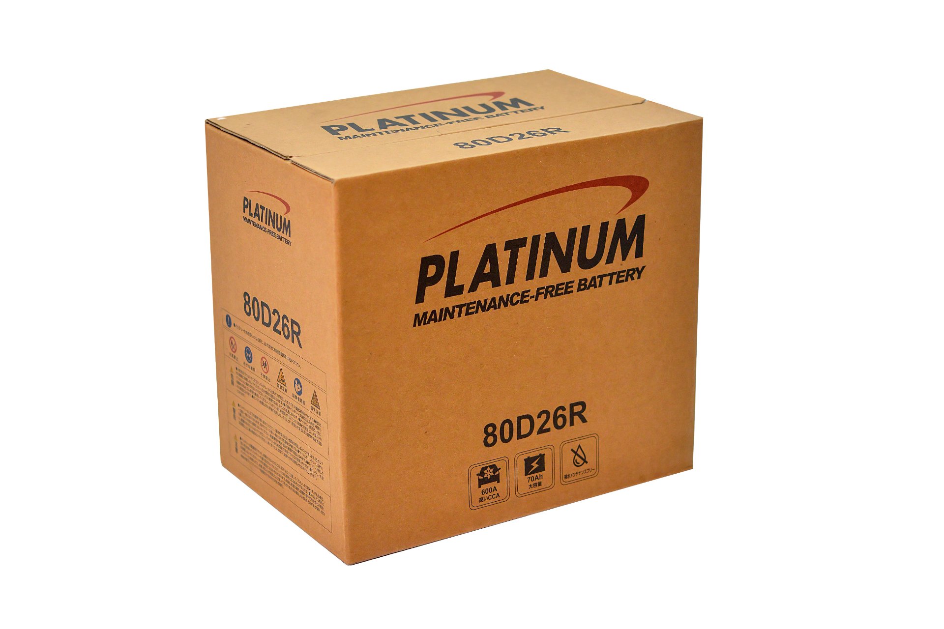Ắc quy Platinum 80D26R (70 AH; 600 CCA)