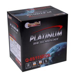 Ắc quy Platinum Q85115D23L (70 AH; 660 CCA)
