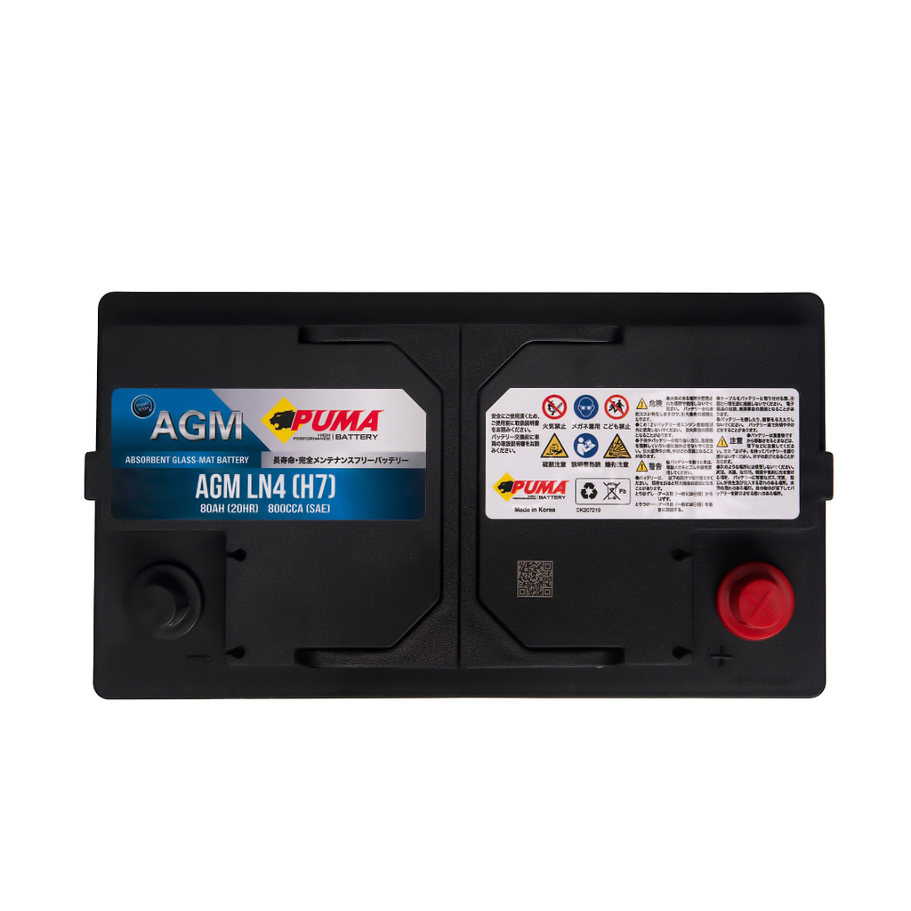 Ắc quy PUMA AGM LN4/H7 (80Ah; 800CCA)
